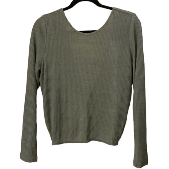 H&m green reversible top size S - Picture 2 of 4